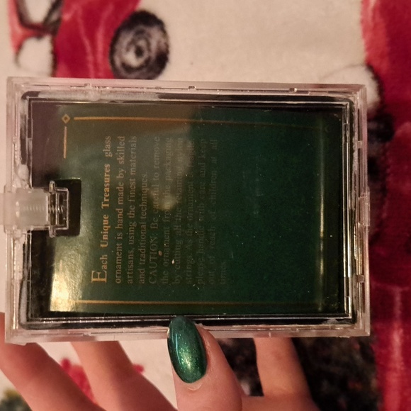 Hand Crafted Glass Ornament - Picture 3 of 4